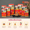 Hồng sâm khô hộp thiếc 300g  chính hãng Deadong Hàn Quốc 10 củ