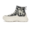 Giày MLB Chunky High Paisley New York Yankees Black