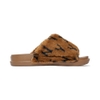 Dép MLB Chunky Mound Fur Winter New York Yankees D.Brown