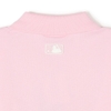 Áo Croptop MLB Korea Women's Heart Cleveland Guardians Pink