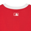 Áo Croptop MLB Korea Women's Varsity Boston Red Sox Red