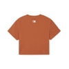 Áo Croptop MLB Korea Women's Basic Varsity Cultive New York Yankees Brown