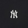 Áo Croptop MLB Korea Basic Small Logo New York Yankees Black
