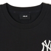 Áo Croptop MLB Korea Women's Street Small Logo New York Yankees Black