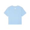 Áo Croptop MLB Women's Mono Block Slim Crop T-Shirts New York Yankees Blue