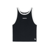 Áo Croptop MLB Women's Varsity Vintage Slim Crop Nashi T-Shirt New York Yankees Black