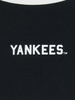Áo Croptop MLB Women's Varsity Vintage Slim Crop Nashi T-Shirt New York Yankees Black
