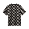 Áo Thun MLB Classic Monogram Front Panel Pattern Short Sleeve New York Yankees Black