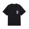 Áo Thun MLB Monotive Overfit Short Sleeve Boston Red Sox Charcoal Grey
