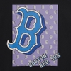 Áo Thun MLB Monotive Overfit Short Sleeve Boston Red Sox Charcoal Grey
