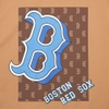 Áo Thun MLB Monotive Overfit Short Sleeve Boston Red Sox Sand