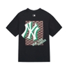 Áo Thun MLB Monotive Overfit Short Sleeve New York Yankees Black
