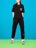 Áo Thun MLB Monotive Overfit Short Sleeve New York Yankees Black