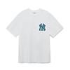 Áo Thun MLB Monotive Overfit Short Sleeve New York Yankees White