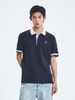 Áo Polo MLB Basic Cara Color Comfortable Fit Cara T-Shirt New York Mets Navy