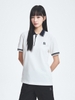 Áo Polo MLB Basic Cara Color Comfortable Fit Cara T-Shirt New York Yankees Ivory