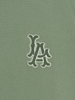 Áo Polo MLB Basic Coopers Logo Overfit Collar T-Shirt LA Angels Khaki