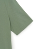 Áo Polo MLB Basic Coopers Logo Overfit Collar T-Shirt LA Angels Khaki