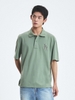 Áo Polo MLB Basic Coopers Logo Overfit Collar T-Shirt LA Angels Khaki