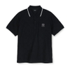 Áo Polo MLB Dia Mono Jacquard Collar T-Shirt New York Yankees Black