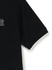 Áo Polo MLB Women's Dia Mono Tonton Jacquard Collar T-Shirt New York Yankees Black