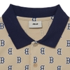 Áo Polo MLB Men's Classic Monogram Full Board Pattern Karati Boston Red Sox L.Beige