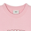 Áo Sweatshirt MLB Korea Varsity Short Sleeve New York Yankees Pink