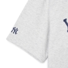 Áo Sweatshirt MLB Korea Varsity Short Sleeve New York Yankees Grey