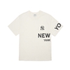 Áo Thun MLB Basic-Canvas New York Yankees Cream