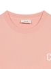 Áo Thun MLB Basic Comfortable Fit Short Sleeve T-Shirt Cleveland Guardians Peach