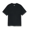Áo Thun MLB Basic Coopers Logo Mega Overfit Functional Short Sleeve T-Shirt New York Yankees Black