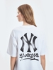Áo Thun MLB Basic Street Logo Overfit Short Sleeve T-Shirt New York Yankees White
