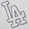 Áo Thun MLB Basic Mega Logo Overfit LA Dodgers Off White