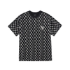 Áo Thun MLB Basic Monogram Allover New York Yankees Black
