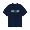 Áo Thun MLB Varsity Big Logo Overfit Short Sleeve T-Shirt Boston Red Sox Navy