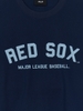 Áo Thun MLB Varsity Big Logo Overfit Short Sleeve T-Shirt Boston Red Sox Navy