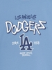 Áo Thun MLB Basic Big Logo Mega Overfit Functional Short Sleeve T-Shirt LA Dodgers Blue