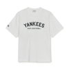 Áo Thun MLB Varsity Big Logo Overfit Short Sleeve T-Shirt New York Yankees White