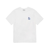 Áo Thun MLB Checkerboard Back Logo LA Dodgers White
