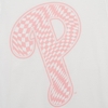Áo Thun MLB Checkerboard Clipping Logo Philadelphia Phillies White