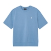 Áo Thun MLB Korea Basic Small Logo Man To Man Boston Red Sox Indigo