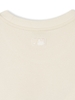 Áo Thun MLB Korea Basic Small Logo Man To Man Boston Red Sox Cream