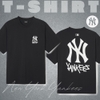 Áo Thun MLB Korea Basic Big Logo Func T-Shirt New York Yankees Black