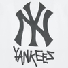 Áo Thun MLB Korea Basic Big Logo Func T-Shirt New York Yankees White