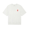 Áo Thun MLB Korea Heart Man to Man New York Yankees Grey