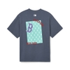 Áo Thun MLB Korea Monative T-Shirt Boston Red Sox Grey