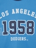 Áo Thun MLB Korea Varsity Number Graphic LA Dodgers Blue