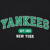 Áo Thun MLB Korea Varsity New York Yankees Black