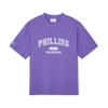 Áo Thun MLB Korea Varsity Philadelphia Phillies Violet