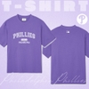 Áo Thun MLB Korea Varsity Philadelphia Phillies Violet